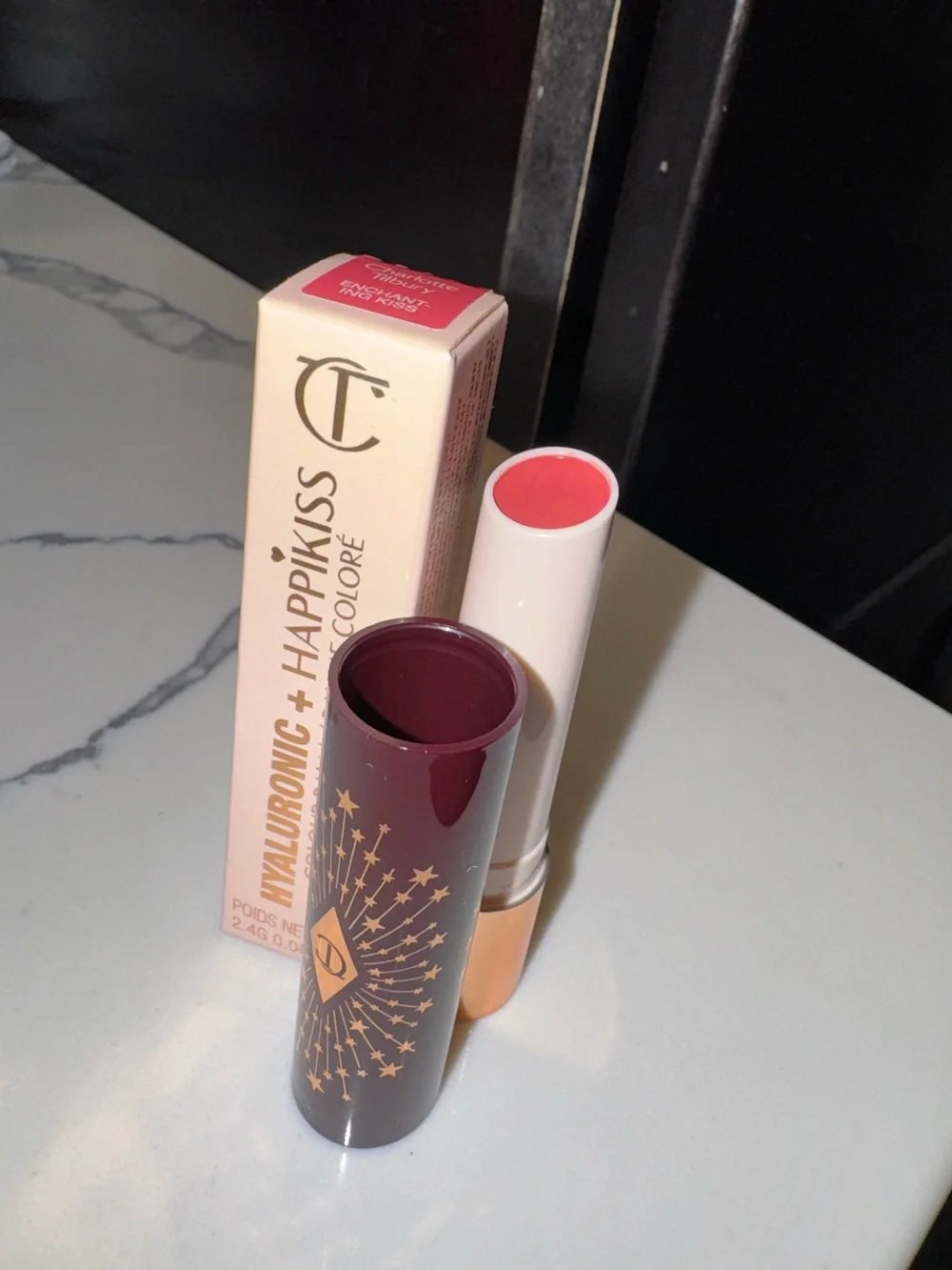 Charlotte Tilbury Hyaluronic Happikiss Colour Balm – Enchanting Kiss